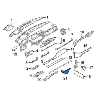 Infiniti OE - Center Lower Instrument Panel Trim Panel