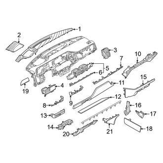 Infiniti OE - Instrument Panel Components
