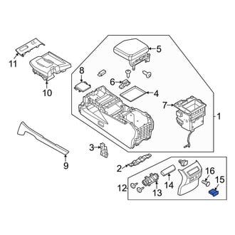 Infiniti OE - Center 12 Volt Accessory Power Outlet