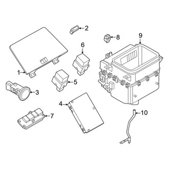 Infiniti OE - Front Console (Electrical Components)