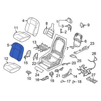 Infiniti OE - Center Left Seat Back Cushion Cover