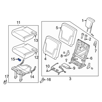 Infiniti OE - Rear Right Anti-Theft Alarm Siren