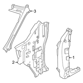 Infiniti OE - Pillars, Rocker & Floor - Hinge Pillar