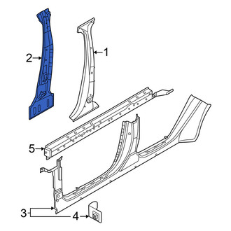 Infiniti OE - Left Body B-Pillar