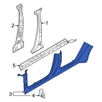 Infiniti OE - Left Outer Rocker Panel