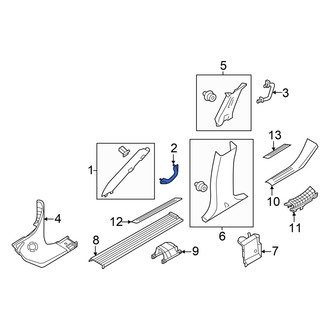 Infiniti OE - Front Interior Grab Bar
