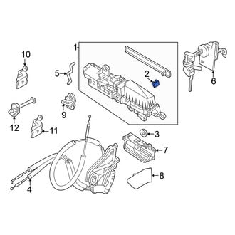 Infiniti OE - Rear Right Outer Exterior Door Handle