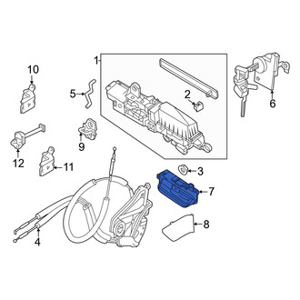 Infiniti OE - Front Left Inner Interior Door Handle