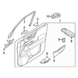 Infiniti OE - Front Door - Interior Trim