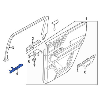 Infiniti OE - Rear Left Door Trim Molding
