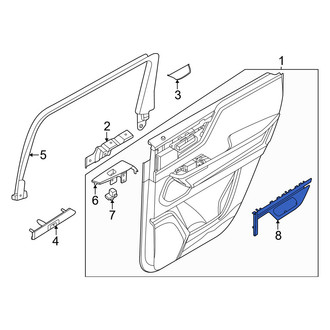 Infiniti OE - Rear Left Interior Door Handle Trim
