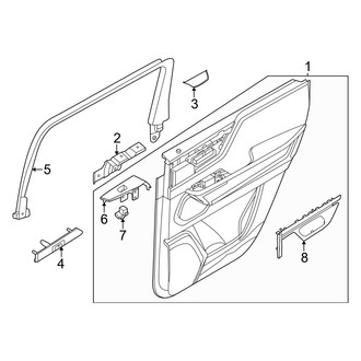 Infiniti OE - Rear Door - Interior Trim