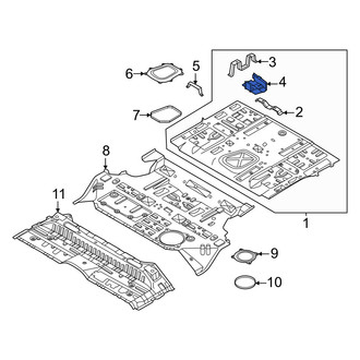 Infiniti OE - Floor Jack Bracket