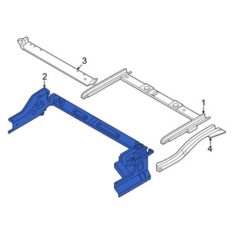 Infiniti OE - Front Center Left Floor Pan Crossmember