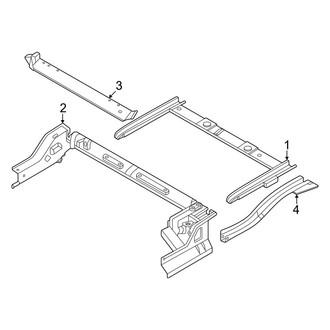 Infiniti OE - Rear Body & Floor - Floor & Rails (Rails & Components)