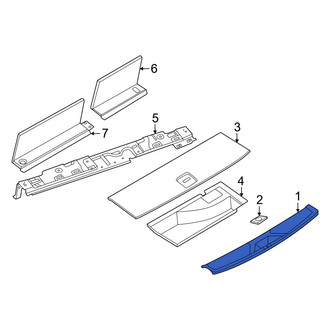 Infiniti OE - Rear Liftgate Trim Scuff Plate