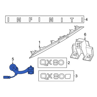 Infiniti OE - Rear Park Assist Camera