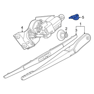 Infiniti OE - Rear Back Glass Washer Nozzle