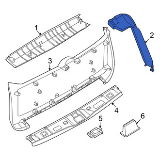 Infiniti OE - Rear Left Liftgate Trim