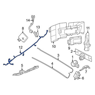 Infiniti OE - Rear Parking Aid System Wiring Harness