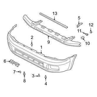 Infiniti OE - Front Bumper - Bumper & Components