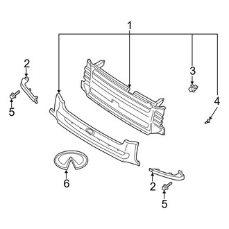 Infiniti OE - Grille & Components