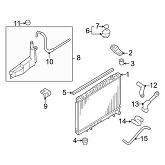 Infiniti OE - Cooling - Radiator & Components