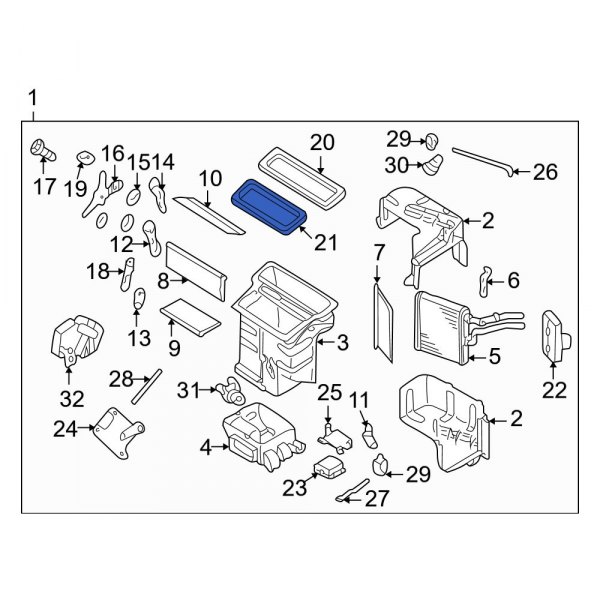 HVAC Case Seal