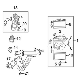 Infiniti OE - Engine - Air Intake