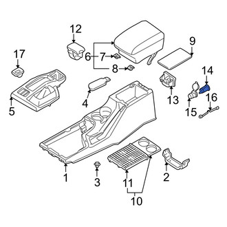 Infiniti OE - Center 12 Volt Accessory Power Outlet