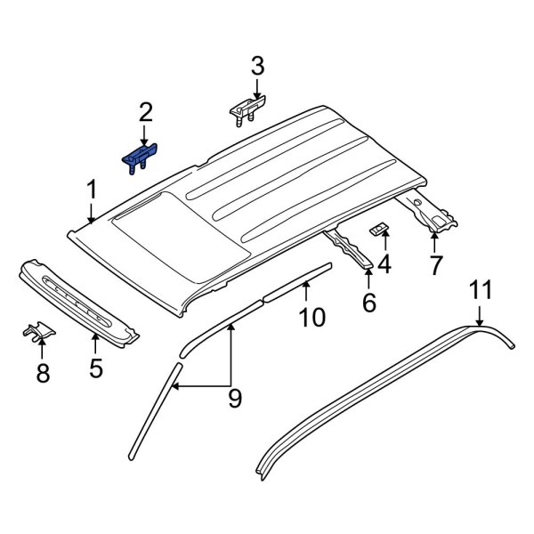 Roof Panel Seal