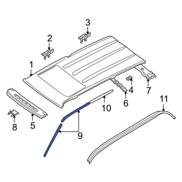 Roof Drip Molding