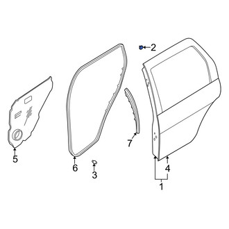 Infiniti OE - Rear Door Plug