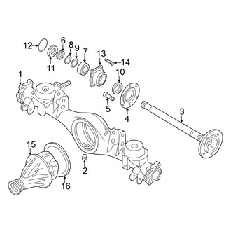 Infiniti OE - Rear Suspension - Axle & Differential