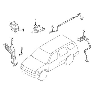 Infiniti OE - Electrical - ABS Components (From 12/98)