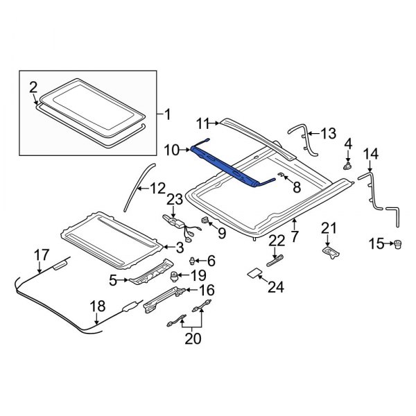 Sunroof Deflector