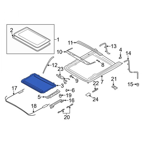 Sunroof Cover