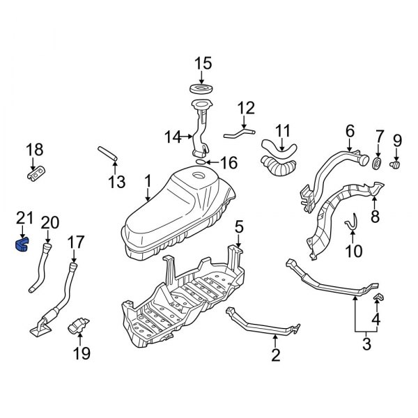 Fuel Line Bracket