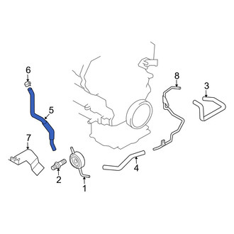 Infiniti OE - Engine Oil Cooler Line