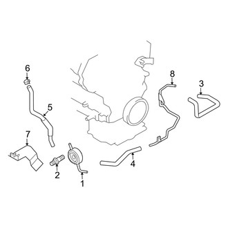 Infiniti OE - Cooling - Engine Oil Cooler (Sedan)
