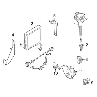 Infiniti OE - Electrical - Ignition System (Base Sedan)
