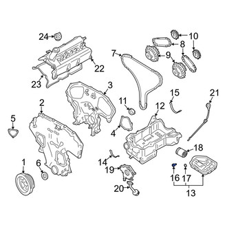 Infiniti OE - Engine Oil Drain Plug