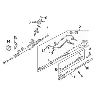Infiniti OE - Steering Gear & Linkage (Base Sedan)