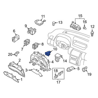 Infiniti OE - Front Trunk Lid Release Switch