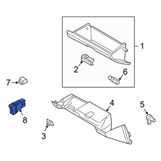 Infiniti OE - Front Trunk Lid Release Switch