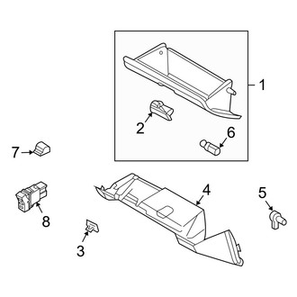 Infiniti OE - Instrument Panel - Glove Box (Sedan)