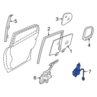 Infiniti OE - Front Right Window Motor