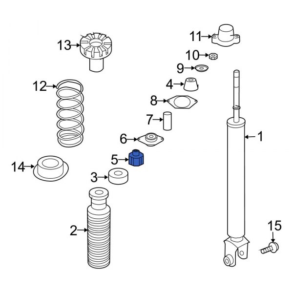 Suspension Shock Absorber Mount Insulator