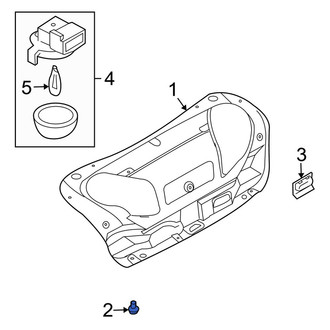 Infiniti OE - Deck Lid Trim Clip