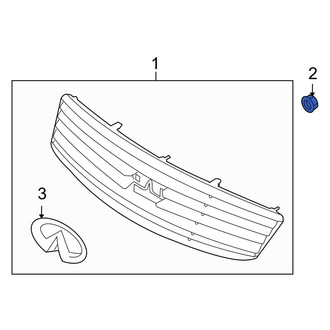 Infiniti OE - Grille Nut